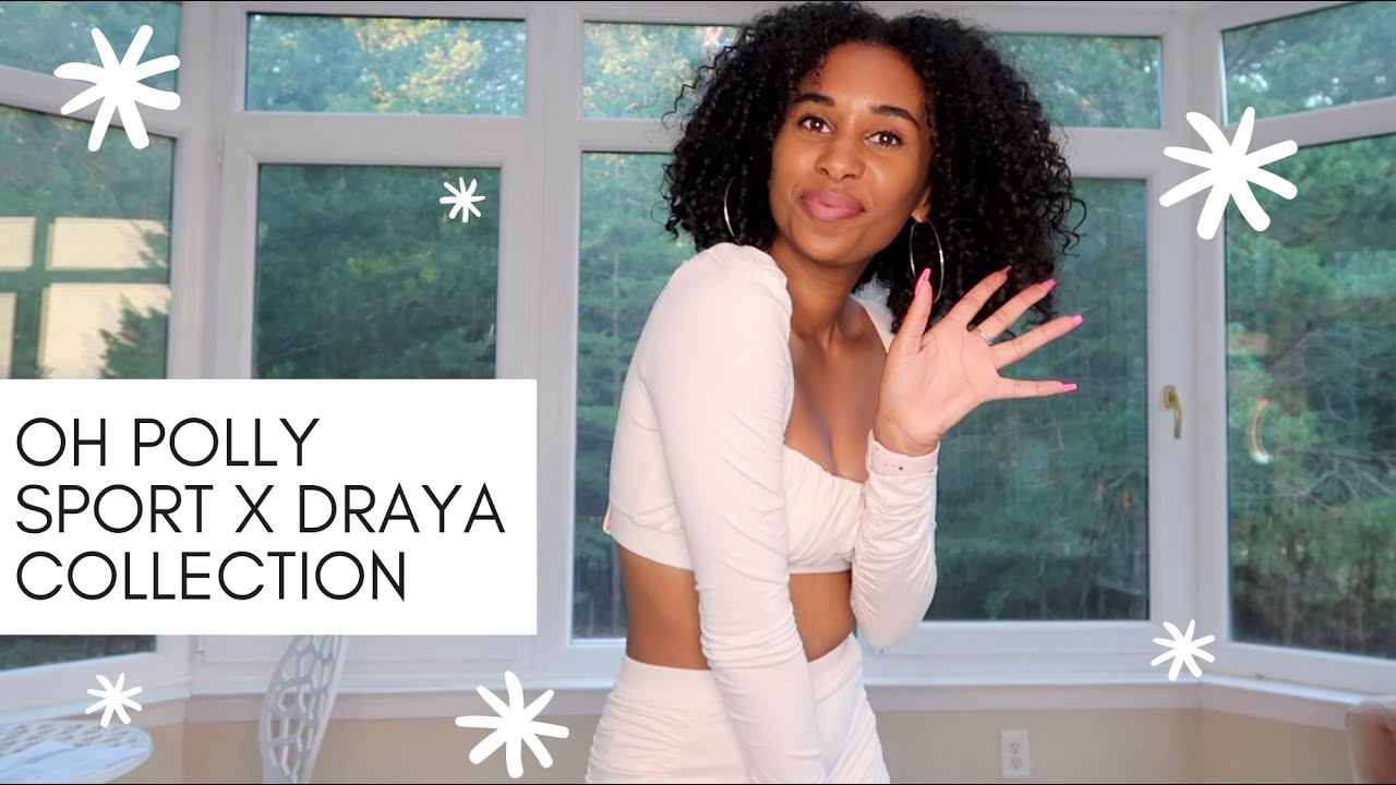 OH POLLY SPORT X DRAYA COLLECTION 😍 | TRY ON HAUL + REVIEW