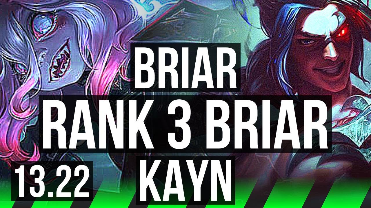 BRIAR vs KINDRED (JNG)  68% winrate, 15/2/6, Legendary, Rank 14