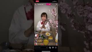 秋元真夏インスタライブ