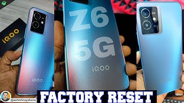 How to Factory Reset VIVO iQOO Z6 5G?
