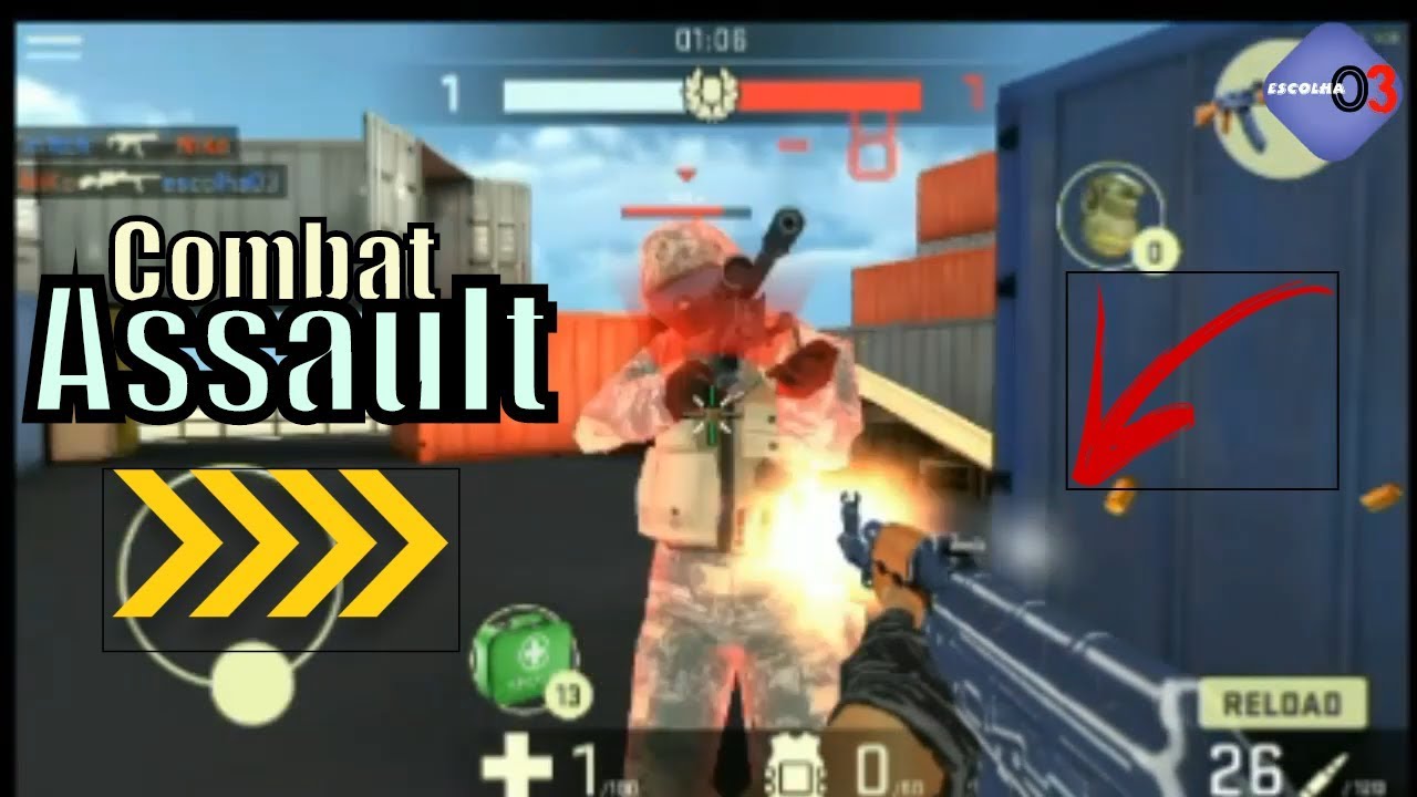 Combat Assault: FPP Shooter Jogo de Tiro Android #01 Escolha03 - YouTube