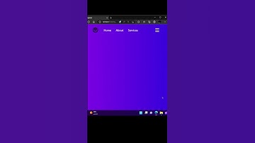 Hamburger Button Done With HTML & CSS #shorts