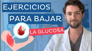 💪💥  4 EJERCICIOS de BRAZO para BAJAR la GLUCOSA (en casa 🏠)