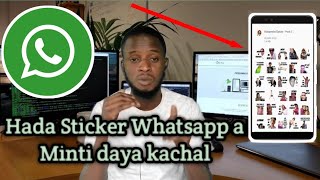Yadda Zama Hada Sticker Whatsapp a minti daya screenshot 5