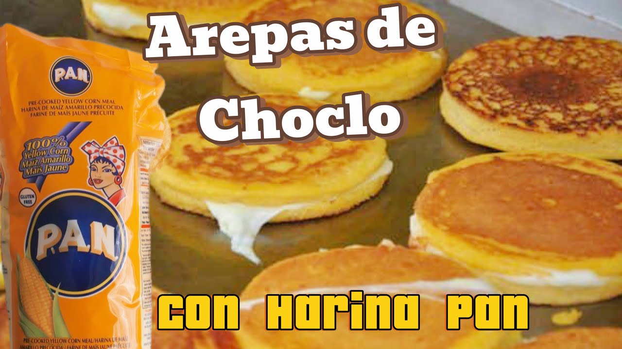 ¿Como hacer AREPAS DE CHOCLO Ò CACHAPAS 🌽 Con harina pan! - YouTube