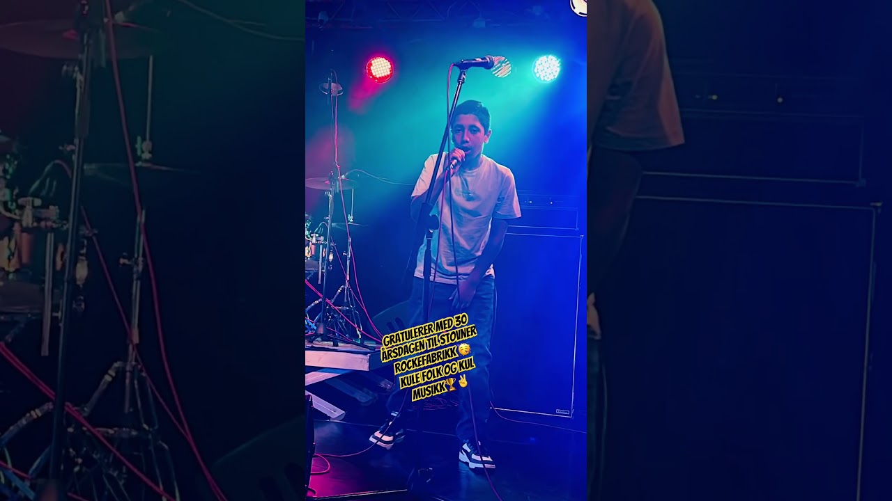 Gratulerer med 30 årsdagen til Stovner Rockefabrikk 🥳 Kule folk og kul musikk🏆✌️