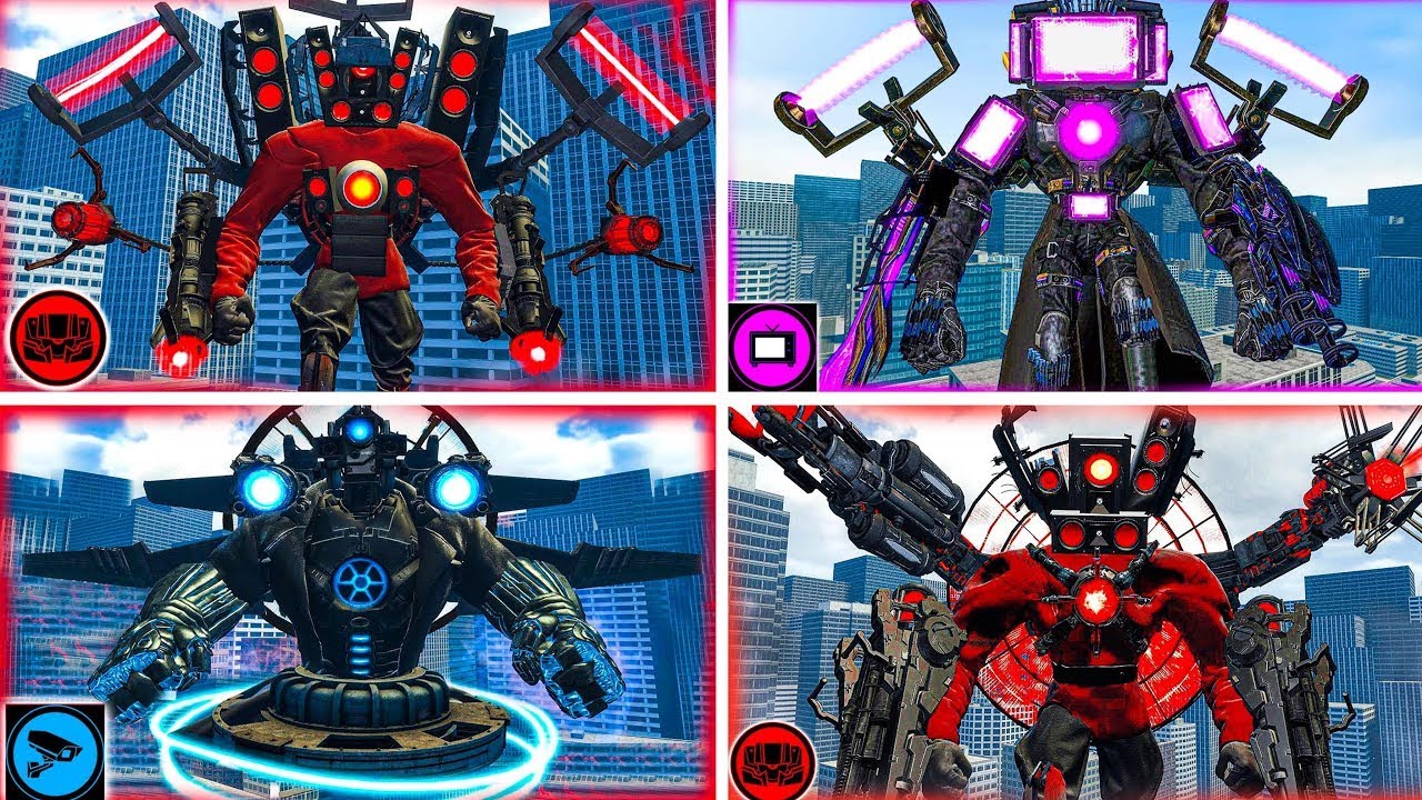 EVOLUTION OF ULTRA CAMERA BOSS, ULTRA SPEAKER BOSS & CAMERA BOSS VS SKIBIDI TOILET IN GARRY'S MOD P1