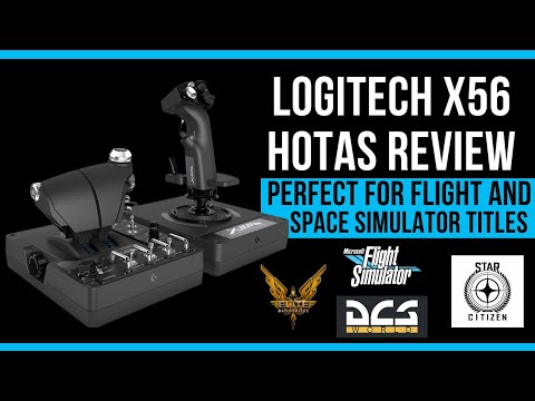 Logitech G X56 H.O.T.A.S. RGB Review | Star Citizen, Microsoft Flight Simulator DCS World & More