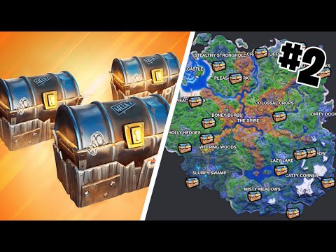 Video: Fortnite Search A Chest Stages Uitgelegd: Advies Voor Het Vinden Van Munitieboxen Of Kisten