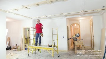 Part 1 - How to Build a Panel/ Beam Ceiling with Stock Moulding from Kuiken Brothers