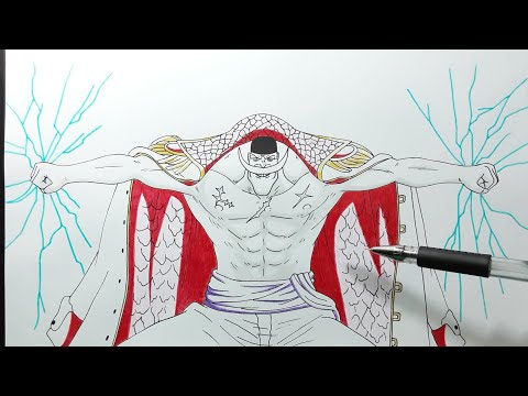 Video How to draw Whitebeard | step by step | cách vẽ Râu... - youtube