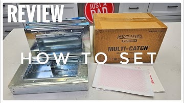 Review en hoe je de Catchmaster Multi-Catch muizenval instelt