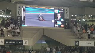 Fan reaction F1 Abu Dhabi Grand Prix 2021 Final Lap Paddock view
