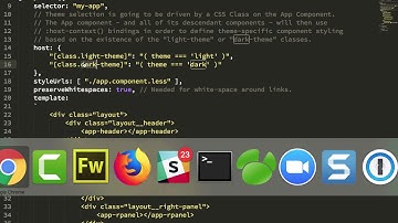 Using CSS Host-Context To Theme Components In Angular 6.1.3