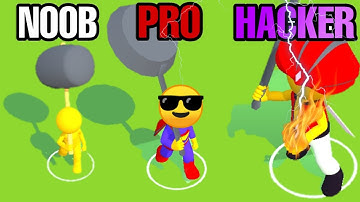 NOOB vs PRO vs HACKER - SMASHER IO