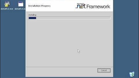 Sharepoint - 2 Install .Net Framework
