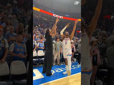 It’s go time ⏰ #okcthunder #nba