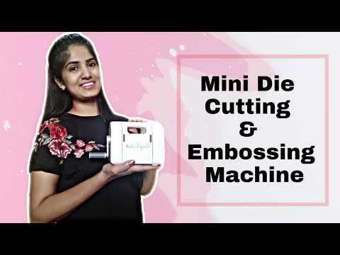 How to Use Easy Cuts Machine | Die Cutting Machine for Scrapbooking and Explosion Box