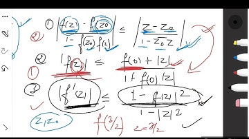 Schwarz pick lemma (CSIR NET : Complex Analysis)