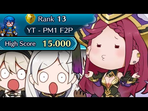 PAWNS OF LOKI 15K SCORE TOP 20 RANK USING POWER OF FRIENDSHIP Fire Emblem Heroes FEH