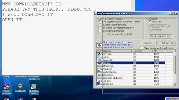 How to use piap hack in restaurant city