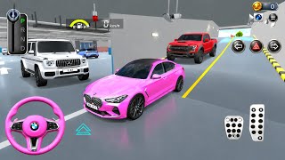 New Pink 💖 Mercedes Car Parking Challenge 🚗🔥 | Luxury Parking Garage Gameplay | 3D Driving Class  screenshot 1