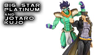 Super Action Statue BIG JOTARO KUJO & STAR PLATINUM JoJo's Bizarre Adventure Action Figure Review