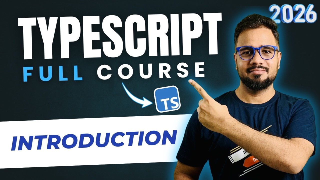 TypeScript Tutorial #1 - Introduction | Why Learn TypeScript in 2026 ...