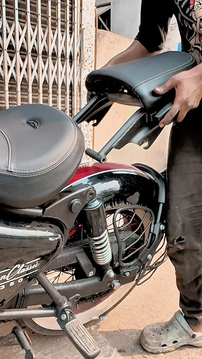 New Royal Enfield Goan classic 350 single seat #royalenfieldindia #goanclassic350 #automobile