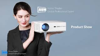 AUN  new listed Full HD projector F30, high cost-effective