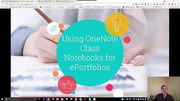 Using OneNote Class Notebooks for ePortfolios