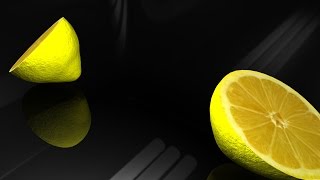Maya tutorial : Model a lemon and cut it in half Maya tutorial : Model a lemon and cut it in half