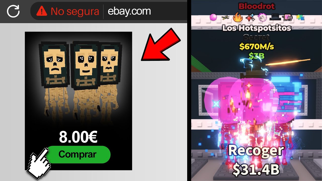 Compré 8 Brainrots SECRET de 0,0000000001% Suerte