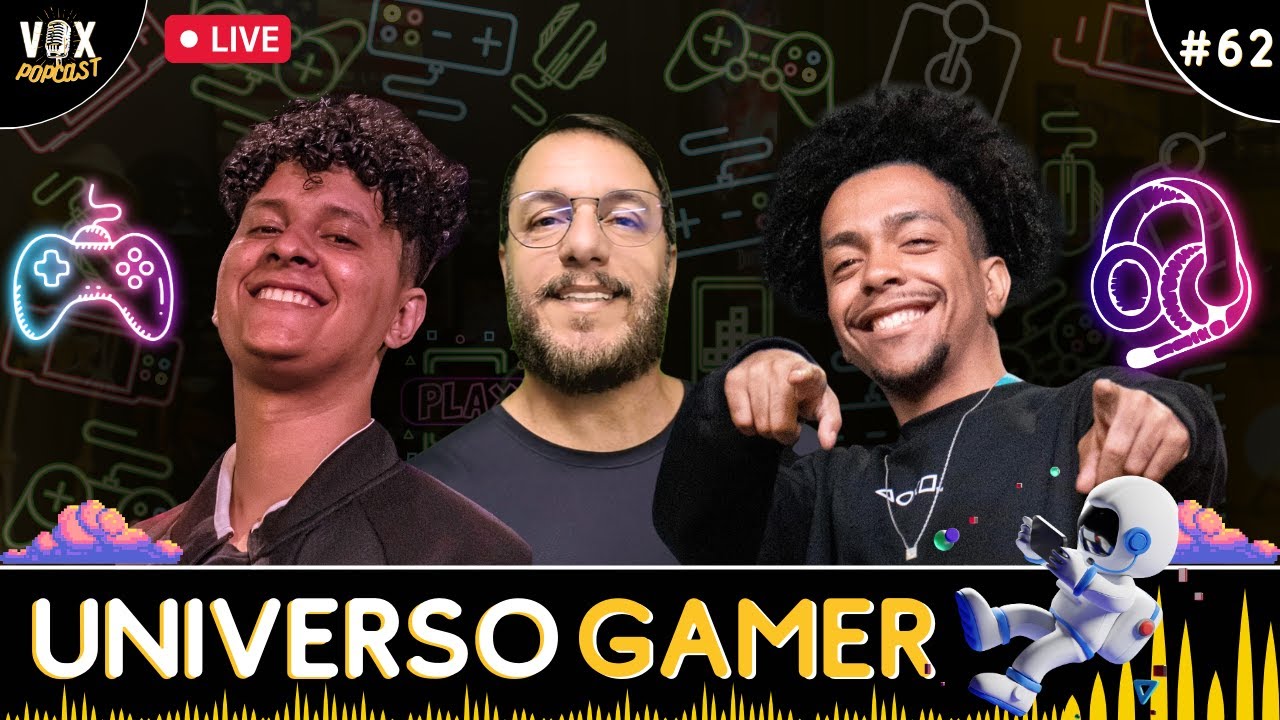 SENHOR LEONCIO x NOGG x EDUARDO BESSA | POR DENTRO DO UNIVERSO GAMER ...