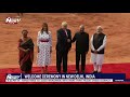 RED CARPET FOR TRUMP: India gives HUGE welcome ceremony for Trump