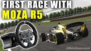 Testing the MOZA R5 For The FIRST TIME | Super Formula @ Silverstone