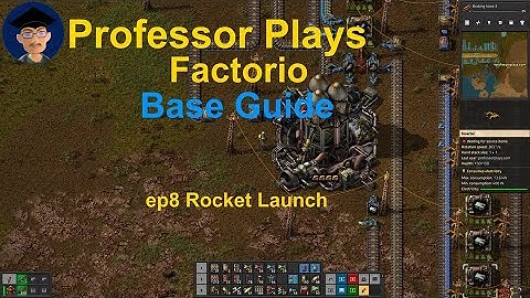 Factorio Base Guide ep8 Rocket Launch