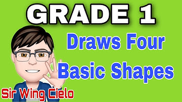 Draws Four Basic Shapes | Wing Cielo