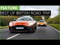 New Aston Martin DBS Superleggera vs Mclaren 720S - Best of British Road Trip