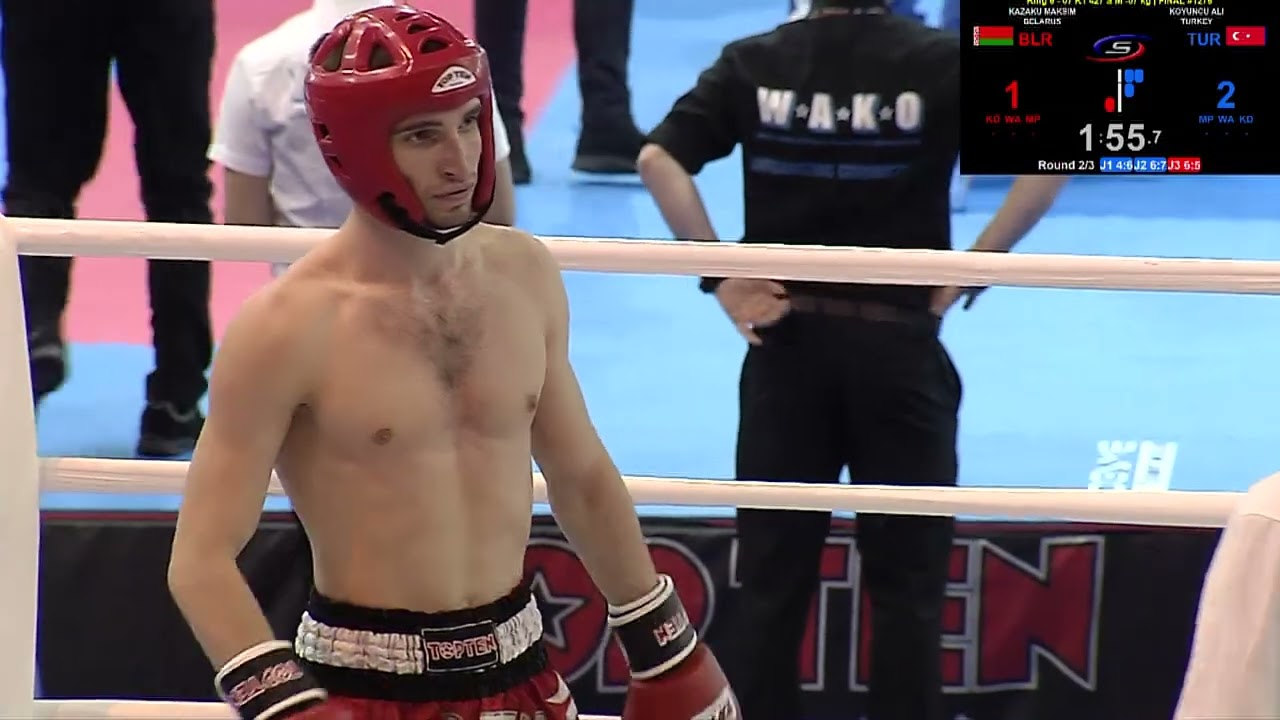 Maksim Kazaku v Ali Koyuncu   57 kg K1 WAKO World Championships 2021