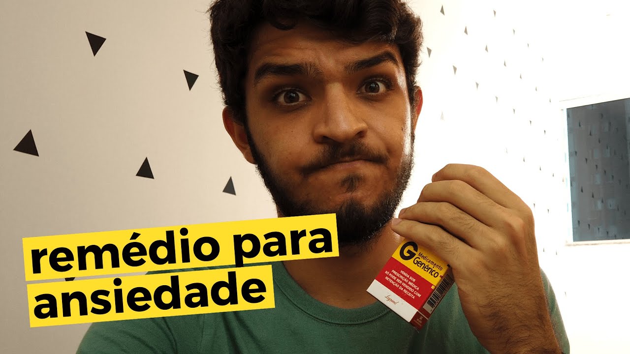 Comecei a Usar Remédio Para Ansiedade