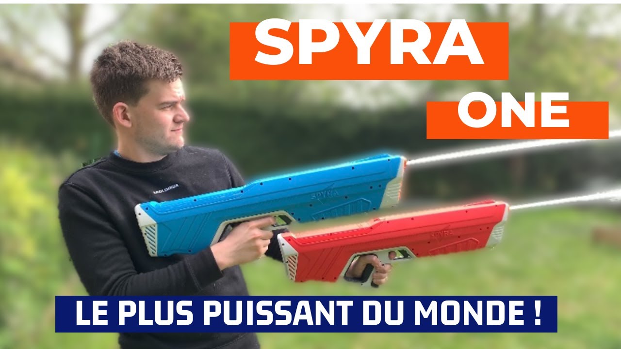 Pistolet à eau avec Tir continu NERF Super Soaker H2OPS, Jeux d'eau