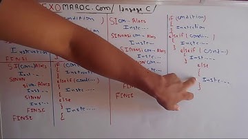 langage c #4  الدارجة المغربية