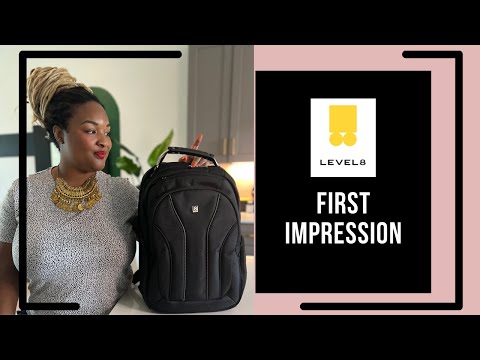 Level8 Atlas Laptop Backpack First Impression