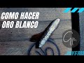 ✅Cómo hacer ORO BLANCO? 💎Taller de Joyería