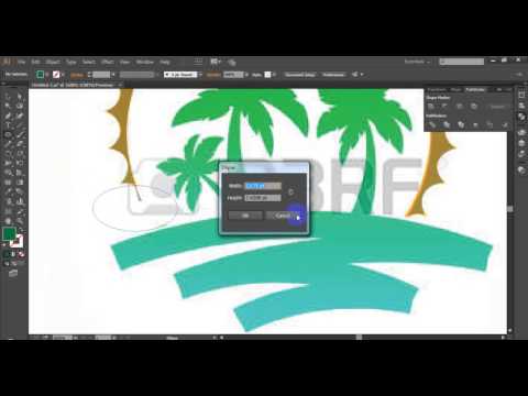 Come cret travel logo Adobe Illustrator Tutorial