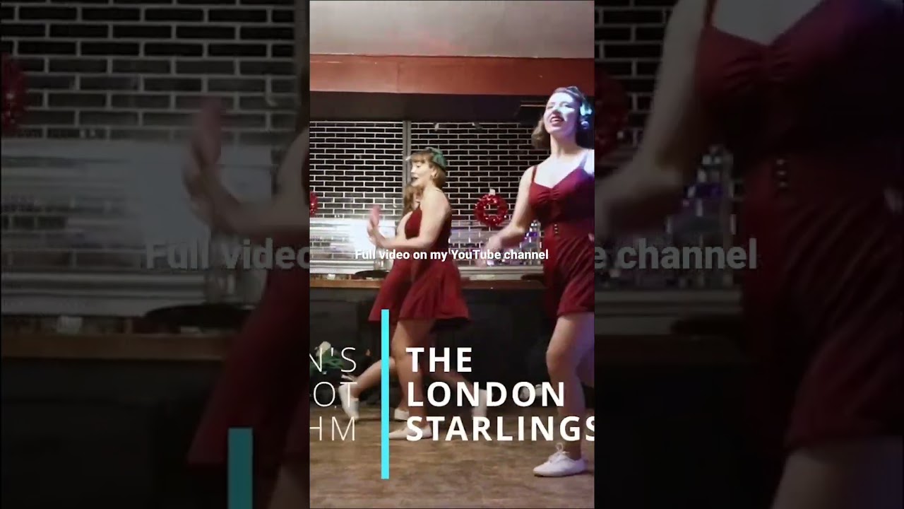 Performance by the London Starlings - Swing Dance Lindy Hop Jazz Routine