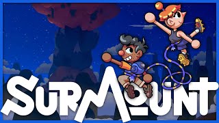 WE&#39;RE TIED TOGETHER AND TRYING TO CLIMB?! - Surmount (Co-op Demo Gameplay)