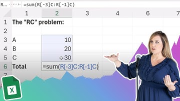 Why do my Excel formulas say "RC?!" Help!!