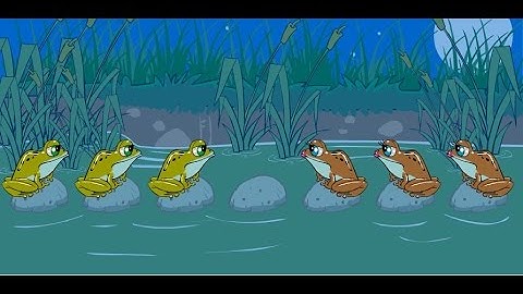 Frog Puzzle Solution